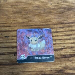 1999 Pokémon ArtBox Action Flipz Eevee to Vaporeon (Series One)